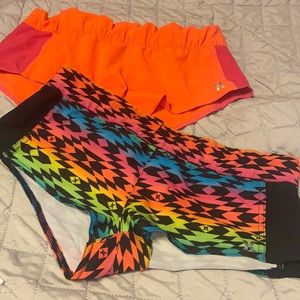 2 Hurley phantom swim shorts